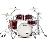 Pearl Professional Maple Fusion 4 fût Velvet Crimson - Vue 2